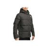 Puma Logo Warm Windproof Hooded Down Jacket Men Outerwear Black 585534-01