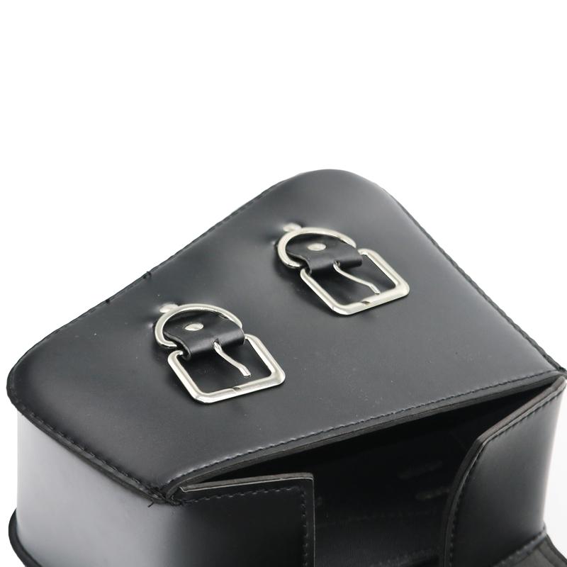 LMoDri универсальная мотоциклетная седельная сумка из искусственной кожи слева и справа для Harley Sportster для Honda Suzuki Kawasaki