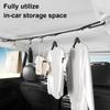Автомобильная вешалка для одежды Автомобильная вешалка для одежды Автомобильная бельевая веревка Для дорожных путешествий Любителей активного отдыха Кемпинга Пляжа Бизнеса Седанов