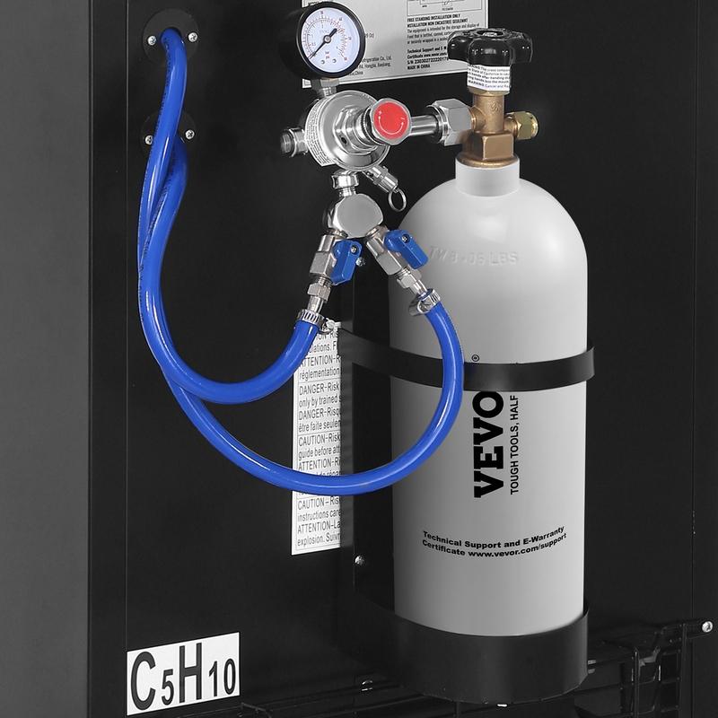 SucceBuy Регулятор CO2 с манометром, Газовая система, Регулятор для разливного пива и Регулируемый регулятор давления, Обратный клапан для разливного пива, Домашнее пивоварение
