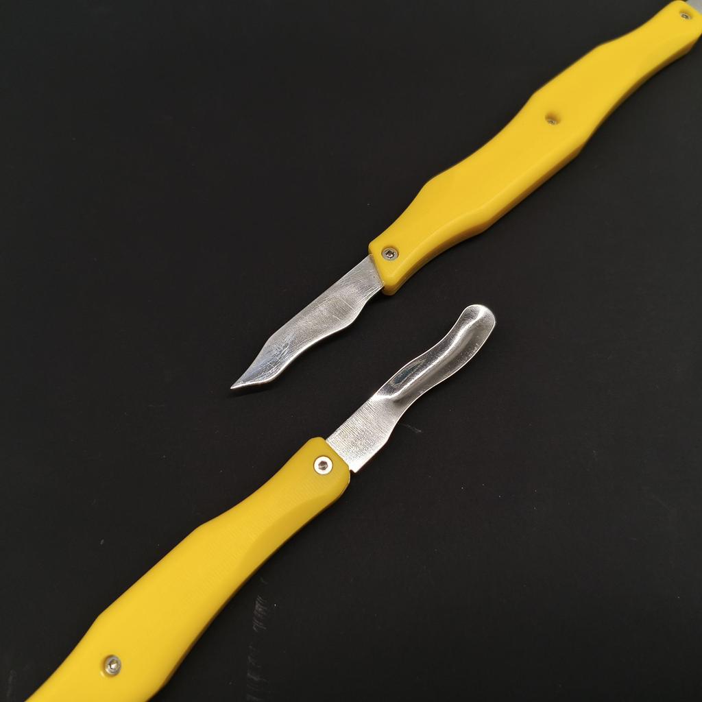 Dental Wax Carving Tool Putty Knife Impression Silicone Putty Cut Shaping Cutter Supplies Wax Carving Shape Mold Blade Trimmer