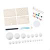 Solar System Model Set Science Activity Motor Skills,Planets Toy DIY Toys 8 Planets