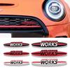 Металлические наклейки-эмблемы JCW John Cooper Works для Mini Coopers Clubman Countryman Наклейка на автомобиль R50 R52 R53 R55 R56 R57 R58 F55