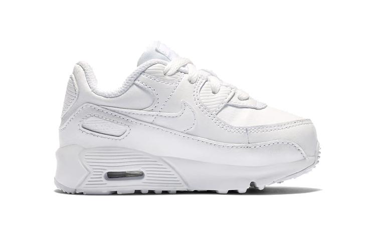 Nike Air Max 90 Кожаные Тройной Белый TD CD6868-100