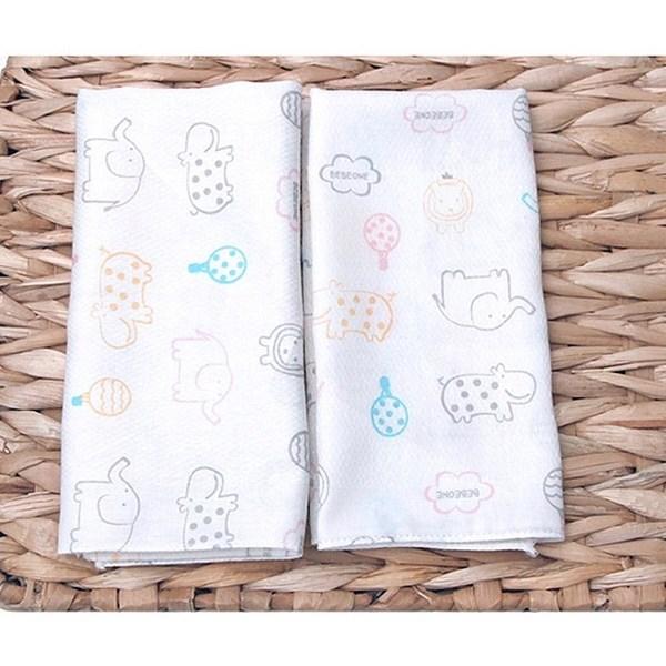 Bebeone, носовой платок из чистого хлопка с двойным тиснением, тип АА, корейские детские товары