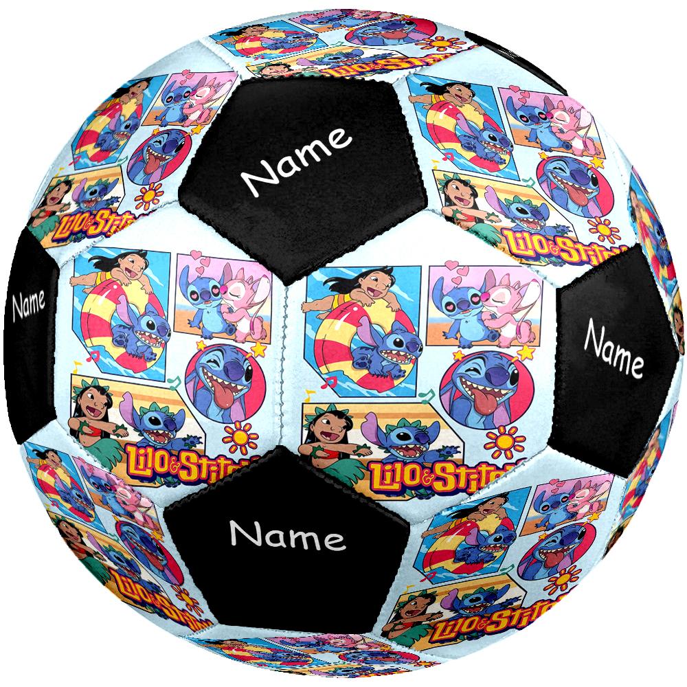 Custom Name Stitch Theme Size 5 Soccer Ball, Suitable for Both Indoor and Outdoor Matches, a Gift Suitable for Everyone.
