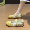 Маленькие белые туфли женские летние новые немецкие тренировочные туфли повседневные спортивные универсальные ленивые туфли
