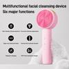 Professional Electric Face Cleansing Brush Set IPX7 Waterproof Sonic Vibrating Exfoliator for Deep Cleaning & Makeup Removal