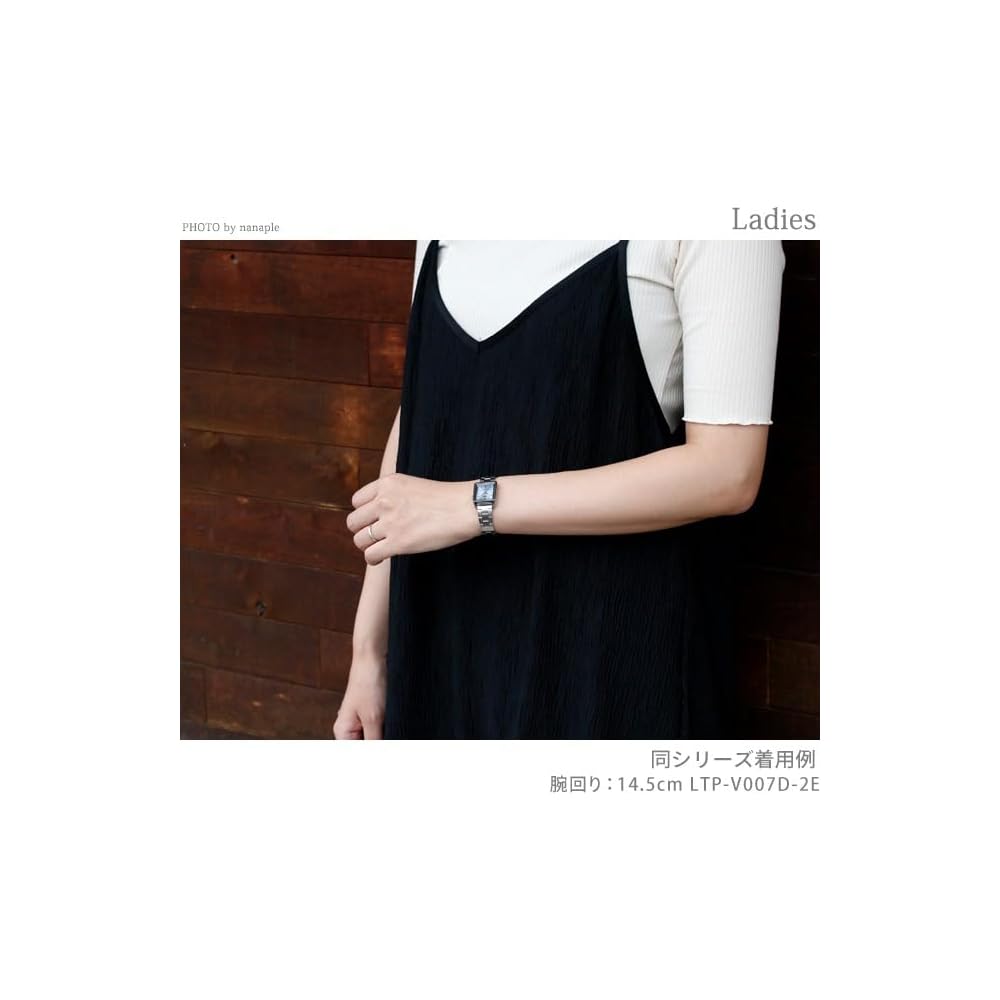 Casio Standard Chupakashi Кварцевые Женские Часы LTP-V007D-7B Серебристая Нержавеющая Сталь Водонепроницаемые