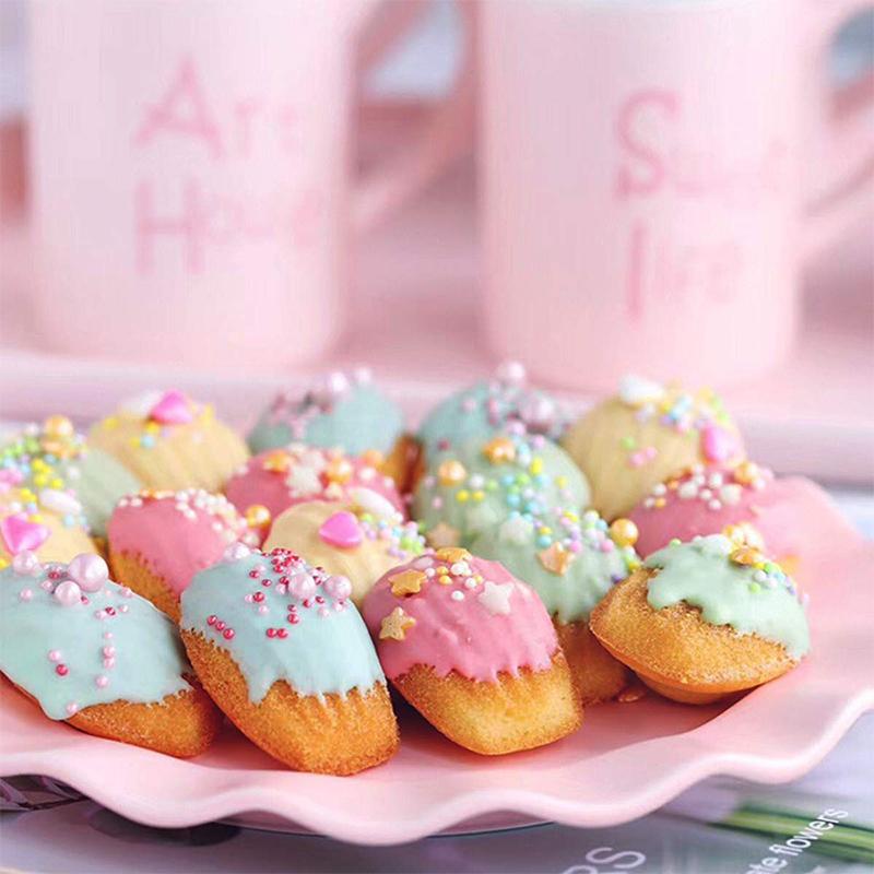 2 шт. в упаковке, 12 чашек, антипригарная сковорода Madeleine с кисточкой для масла, прочные формы Madeleine, форма для мини-тортов, противень для выпечки/сковорода