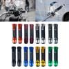 2Pcs Motorcycle Grips Non Slip Rubber Bar Thrusters Grip 7/8" 22mm Motorcycle Comfortable Hand Handlebar Grip Thrusters Grip