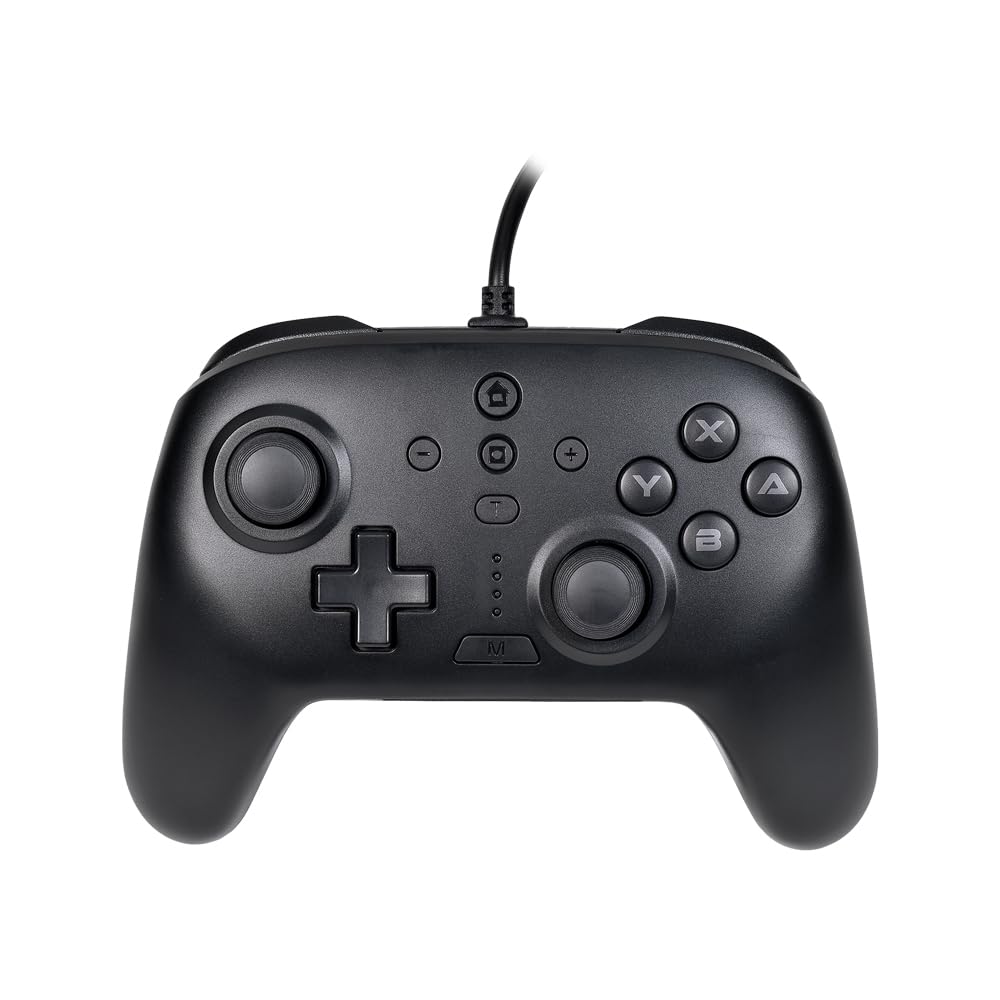Контроллер Aclass Turbo EX для Switch Fire 2/Switch/ПК [Легкий/Проводное подключение/Задние кнопки/Назначение кнопок/Быстрое удержание] (черный)
