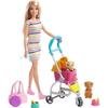 BARBIE Animaux Coffret Barbie Promène Ses Chiots
