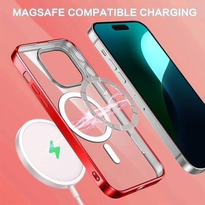 Coque de protection - BOOLING - pour iPhone 16 - Antichoc - Chromé - Ultra slim