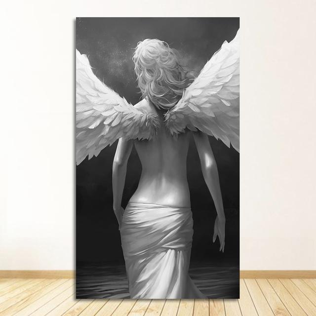 Абстрактные портреты настенные художественные фотографии cuadros домашний декор для гостиной постер картина oucag ангелы и демоны холст