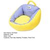 Pet Nest Bed Cartoon Style Striped Plaid Print Non-Slip Bottom Small-Medium Dogs Cats Nest Three-sided Embrace Pet Bed