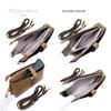 Pisoraro Кошелек-сумка через плечо с отделением для смартфона, Crossbody, Цвет: Слоновая кость, Многофункциональная, PR184 IVORY