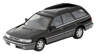 Масштабная модель Tomica Limited Vintage Neo Subaru Legacy Touring Wagon GT 1/64 (TLV-N201b) (Черный / Серый) (Готовый продукт)
