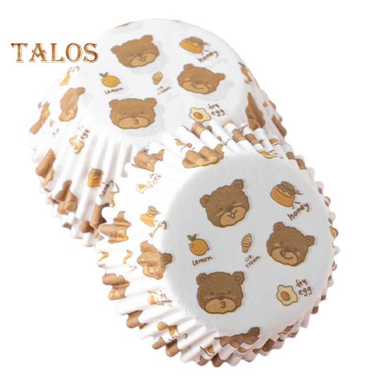 125 шт. бумажные стаканчики для кексов, термостойкие DIY пищевые полезные полезные чашки для выпечки кексов, чехлы для десертного магазина