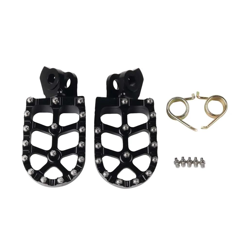 For HONDA Transalp 650 700 XL650V XL700V XL650 XL 650 700 V Motorcycle Accessories Front Footrest Footpeg Foot Pegs Rests Pedals