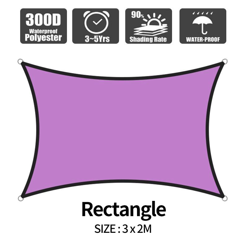 Укрытие от солнца Навес от солнца Защита от ультрафиолета Тент от солнца Кемпинговая защитная ткань Навес от солнца Сад Патио Терраса Автомобильный тент Пергола