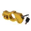 EINEY Brake Lock Handle for Motorcycles, Security Supplies, Disc Lock, Anti-Theft, Easy Installation, General Purpose (Gold)