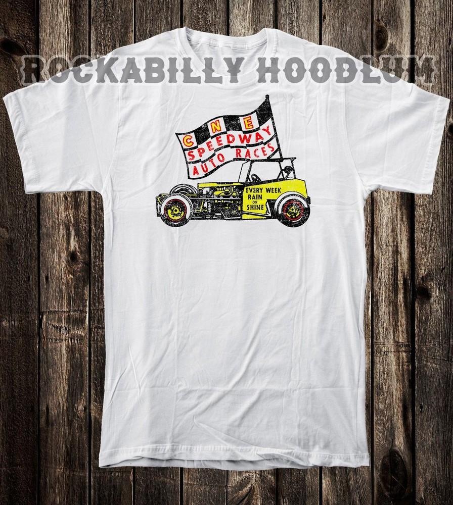 Hot Rod T Shirt Drag Race Racing CNE Speedway Auto Races Toronto Ontario NASCAR