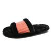 Shoes Female 2024 Hot Sale Plus Size Women's Slippers Warm Casual Slippers Women Mixed Colors Round Toe Flat with Ladies Shoes