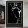 Abstract Sexy Men and Women Naked Lover Wall Art Pictures Posters Canvas Paintings for Living Room Bedroom Bathroom Home Decor