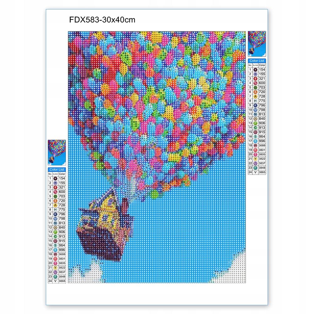 Large 5D Diamond Embroidery Mosaic Picture Set D51