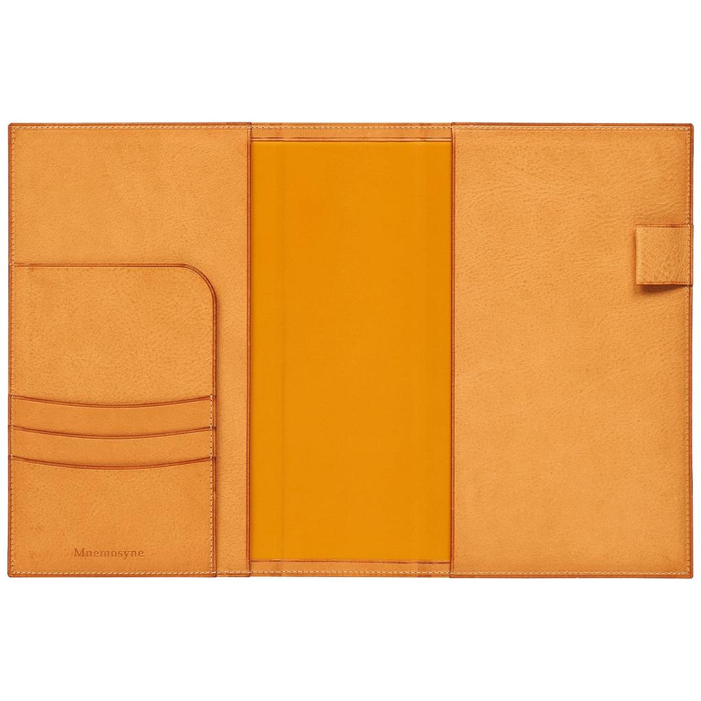 Блокнот Maruman GANZO x Nemosine Кожаная обложка для блокнота A5 Черный & MNXGN-05