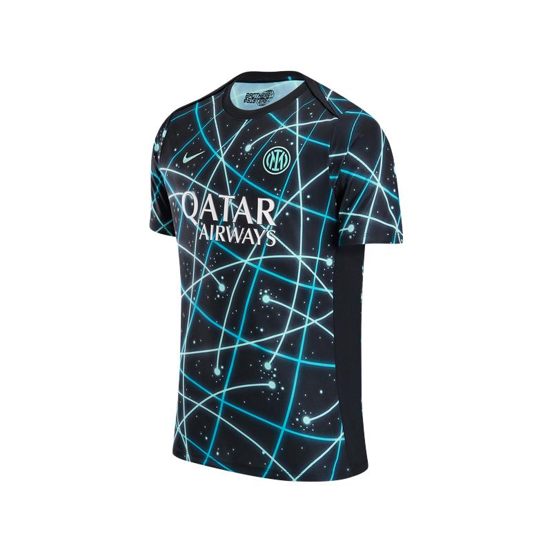 Nike Академия Интер Милан Pro Мужская футболка Nike Dri-FIT для футбола предматчевая с коротким рукавом IF3969-011