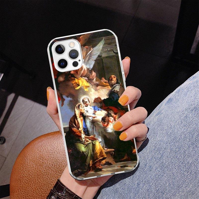 Renaissance Art Painting Phone Case For iPhone 17 Air 16 Pro Max 16E 15 + 14 Plus 11 12 13 Mini 7 8 SE Gift Print Cover Fundas 1