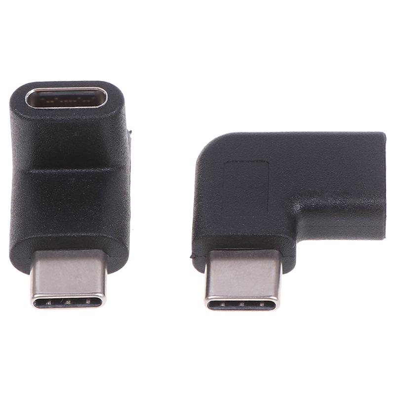 Right Angle 90 Degree Usb 3.1 Type C Male To Female Usb-C Converter Adapter