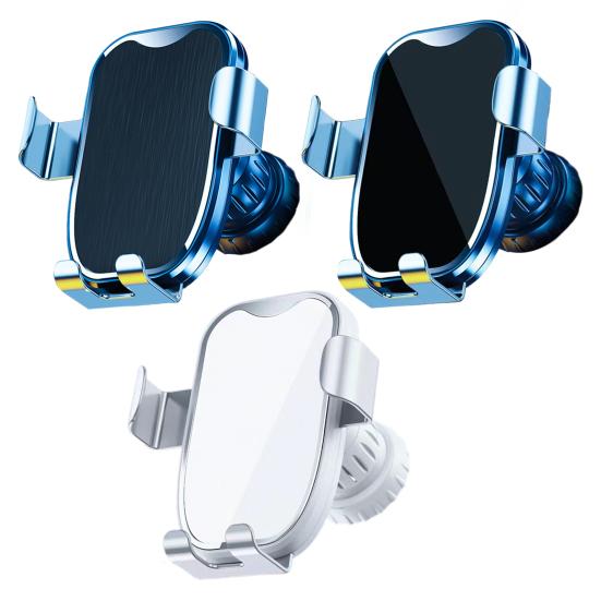 Универсальный автомобильный держатель для телефона, вращение на 360 градусов, противоскользящий, стабильный, работает одной рукой, гравитационное вентиляционное отверстие, автомобильная подставка для телефона