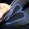 100/2pcs Carpet Fixing Stickers Double Faced High Adhesive Car Carpet Fixed Patches Home Floor Foot Mats Anti Skid Grip Tapes