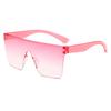 Fashion New Popular Ultra Light Thin Sunshade Sunglasses Large Frame Anti Uv Street Photo Driving Sun Glasses
