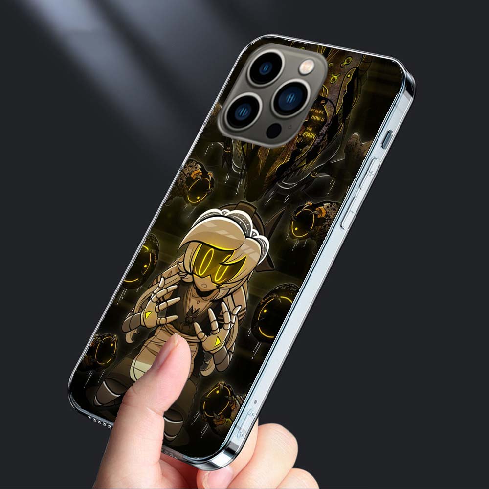 Чехол для телефона M-Murder-D-Drones для iPhone 16E 15 Pro 14 Plus 17E 16 17 Pro Max Air 11 12 13 Mini Ударопрочный Capa Милый Cove