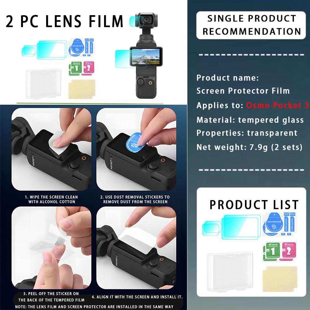 Для DJI Osmo Pocket 3 комплект аксессуаров, Pocket 3 адаптер расширения штатив селфи палка и т.д. - Совместимость: Осмо Карман 3