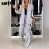 Autumn and Winter Women's Long-sleeved Lapel Casual Suit Set