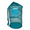 Pop Up Laundry Hamper with Shoulder Strap Adjustable Handle Portable Storage Bag Clothes Crafts Recycling and Organization