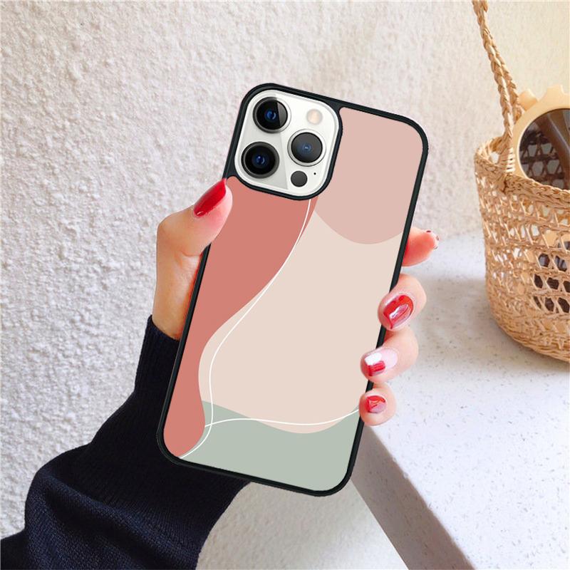 Пастельная эстетика мягкий чехол для телефона для iPhone 17 Air 16 15 14 12 13 Pro Max Plus coque Shell Fundas