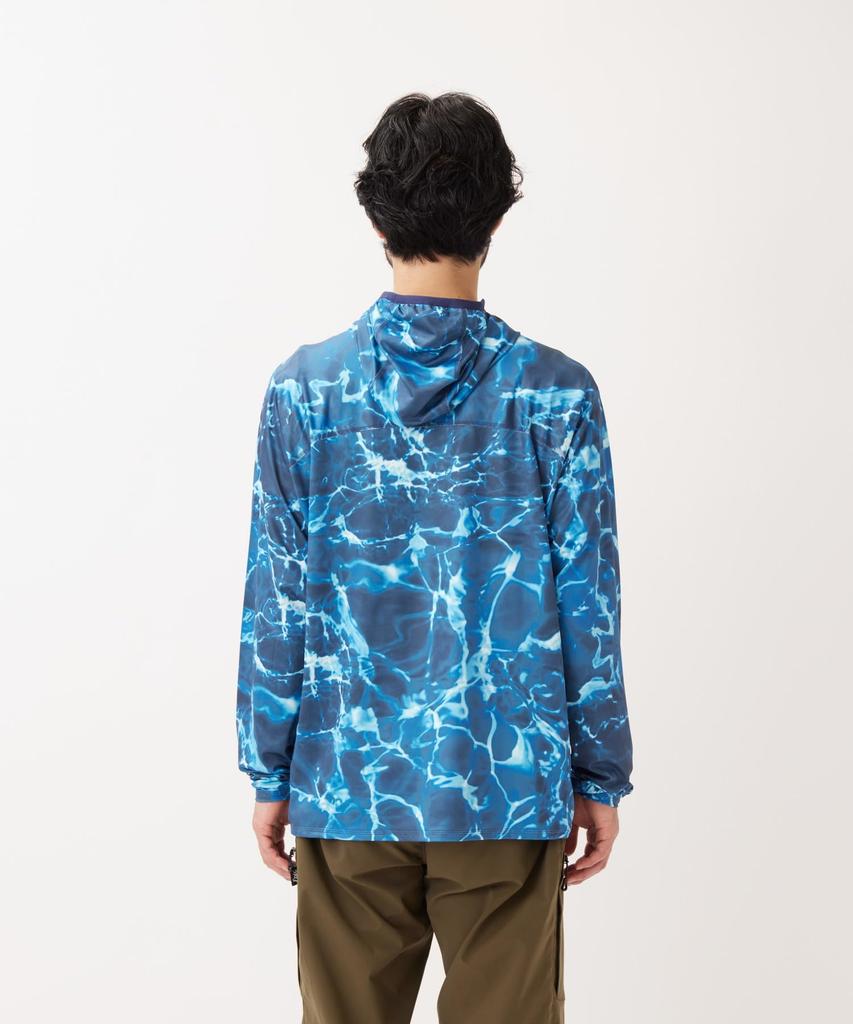 Мужская толстовка с капюшоном Lindis Sun Hoodie, легкий размер M [Snow Peak] EP-CS-26SU003 Женская, Серая,