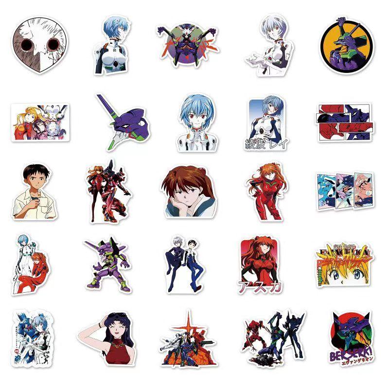 Цветные наклейки из ЭВА, 50 шт. (не повторяется), водостойкий и солнцезащитный крем.