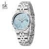 SHENGKE Fashion Design Ladies Watches Top Luxury Women's Quartz Wristwatches Best Gifts Clock for Wife,Family,Friend