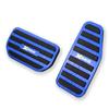 LEXLEYS Алюминиевые накладки на педали газа и тормоза для Suzuki New XBEE Резиновые Кастомные детали MN71S, Без инструментов, Нескользящие накладки, Тюнинг (синий)