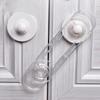 Anti-pinch Baby Cupboard Locks Latches Plastic Sliding Door Lock Multifunction Window Lock  Home
