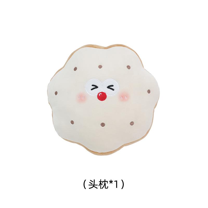 Cartoon car headrest waist plush cute car waist pillow four seasons universal car neck pillow