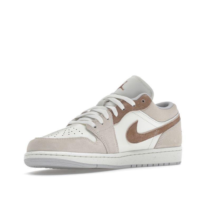 Кроссовки Air Jordan 1 Low SE Sail Archaeo Brown Мужские Кремовые Легенда-Светло-Коричневый Нейтрально-Серый HF1567-200