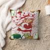 Cartoon Strawberry Shortcake Personalized Pillow Cover Kids Bedroom Wild Party Decor Pillowcase kid Birthday shower Gift